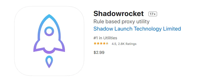 Shadowrocket应用图标