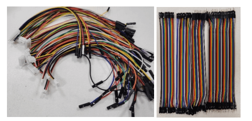 常见接插件类型展示:展示多种类型的接插件