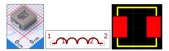 贴片电感实物图:展示贴片电感的外观