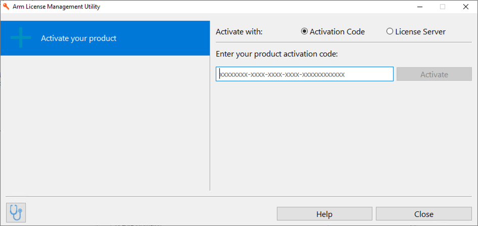 Keil许可证管理工具界面